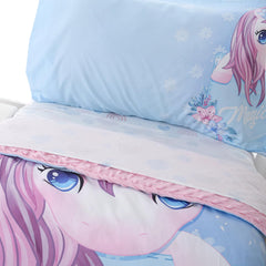 Hilabab pillowcase highlights unicorn theme with soft fabric for gentle, cozy nights