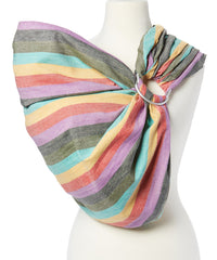 Hip Baby Wrap ring sling package shows portable comfort for busy parents