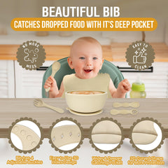 HippoBaby large spoon designed for easy scooping and feeding.