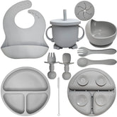 HippoBaby suction bowl stays put for mess-free meals and easy feeding.