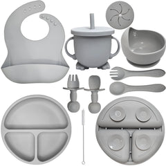 HippoBaby suction bowl stays put for mess-free meals and easy feeding.