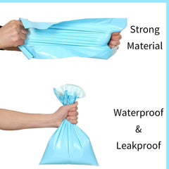 Hipruict leak-proof bags sized 11 by 16.5 inches for large waste items.