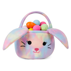 HitToys Easter Bunny Basket foldable-ears close-up, convenient for compact storage.