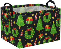 HIYAGON rectangular basket box organizer shows large family storage for toys and books.