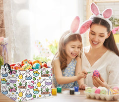 HIYAGON rectangular Easter basket waterproof lining detail protecting contents