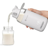 HIYAKOI on-the-go bottle warmer clip for convenient feeds.