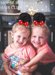Hjiaruiky mouse ears clip on women for secure, stylish wear