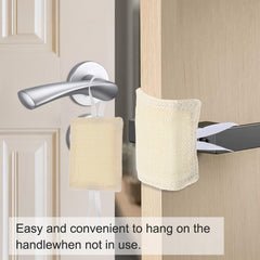 HJZHII quiet-close-padding reduces door banging with plush padding.