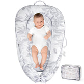 HKAI Baby Lounger soft cotton cover offers breathable comfort during awake playtime.