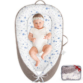 HKAI Baby Lounger soft cotton surface enables breathable comfort during awake time.