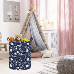 HKEC Space Stars laundry bin open for quick laundry organization.