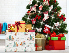 HKEC animal Christmas pattern basket adds cute decor while organizing toys.