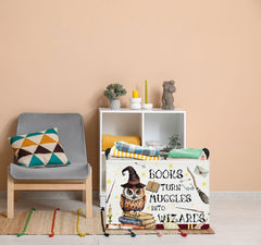 HKEC rectangle storage basket folded flat for compact storage