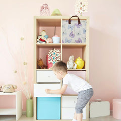 HKEC toy-bin blue-purple butterfly, versatile for sorting toys and kits