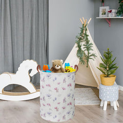 HKEC waterproof foldable laundry basket open for easy sorting and transport