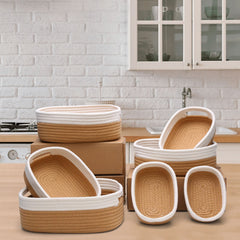 HLWDFLZ bathroom basket for organized, grab-and-go bathroom essentials.