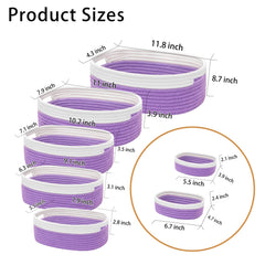 HLWDFLZ stackable basket design closeup shows durable double stitching for lasting use.