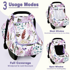 HNHUAMING two-layer design provides wind protection and privacy.