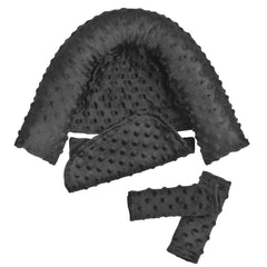 HNHUAMING head strap covers image demonstrating belt coverage and baby protection.