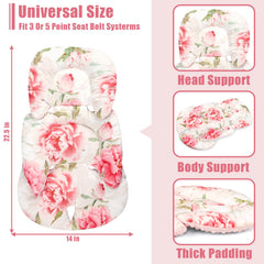 HNHUAMING full-body-support cushions head, neck and torso for comfy rides.