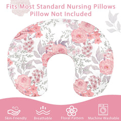 HNHUAMING cover with hidden zipper provides a smooth surface against baby skin.