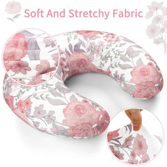 HNHUAMING nursing pillow cover uses ultra-soft polyester for gentle skin contact.