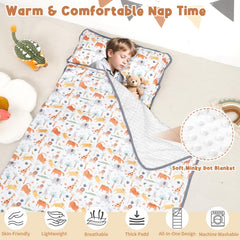 HNHUAMING Nap Mat showing removable pillow for customizable comfort.