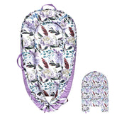 HNHUAMING baby lounger cover soft fabric close-up for cozy naps