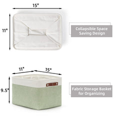 HNZIGE 3-pack closeup of canvas fabric highlighting durable material