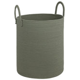HOBASKET large laundry basket front view highlighting 55L capacity for blankets and laundry