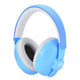 Hocazor HZ002 blue baby ear protection worn by a toddler during travel