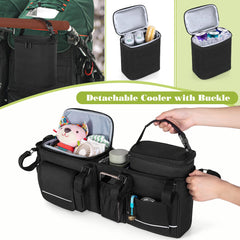 HODRANT left pocket for tissues provides quick wipe-away access on family outings