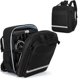 HODRANT Stroller Travel Bag close-up zipper detail for secure travel packing.