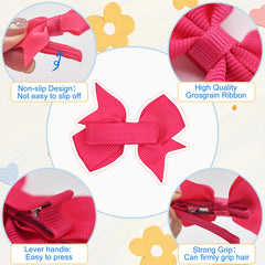Hoewina tiny 2-inch bows deliver lightweight comfort for toddlers