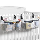 HOGARCOSAS diaper caddy 2-pack hanging keeps nursery organized and accessible.