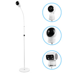 HOLACA floor stand at 36-inch height supports Eufy SpaceView securely for nursery viewing