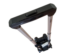 Holm airport car seat roller aluminum handle enables sturdy, lightweight maneuvering