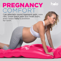 HOLO lilo with hole on water setup for safe relaxation during pregnancy