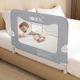 HOMEAL bed rail toddler 32-inch base for extra stability during sleep