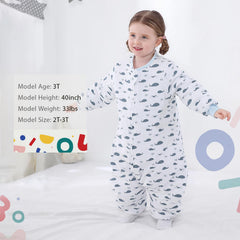 HOMEAL sleep sack with two-way zipper for easy diaper changes