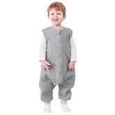 HOMEAL toddler sleep sack legs front view demonstrates warm, cozy sleep for night-time comfort