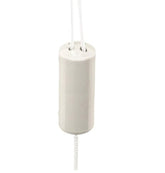 HomeAmore BreakAway cord condenser white-pack assembly demonstrates tool-free setup for safer blinds.