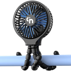HomeLifairy portable stroller fan clip-on keeps baby comfortable on walks.