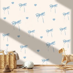 Homie Finds blue bow wall stickers pack 90pcs for a playful bedroom upgrade