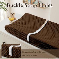 Homiest Minky Dot close-up highlighting plush texture ideal for sensitive skin.