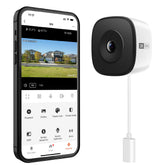 HOMIQ LIFE window camera 3MP-2K delivers crisp daytime surveillance footage.