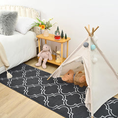 HOMORE 2x6 runner rug in nursery offers soft surface for playtime