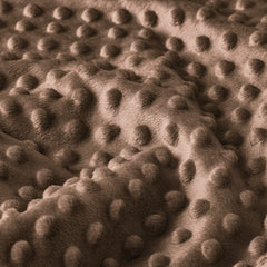 HOMRITAR baby-blanket fabric-texture close-up highlights skin-friendly plush.