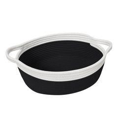 HONCESTA woven gift basket top view ideal for creating custom gift sets.