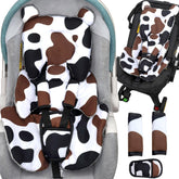 Honeau infant car seat insert cushion gray delivers plush newborn comfort on every car ride